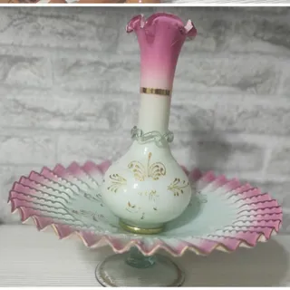 گلدان و ظرف میوه ست