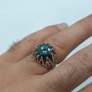 انگشتر نقره مردونه