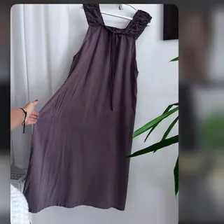 پیراهن نخی ساحلی