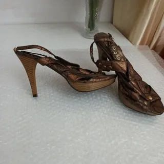 صندل پاشنه چوبی اورجینال