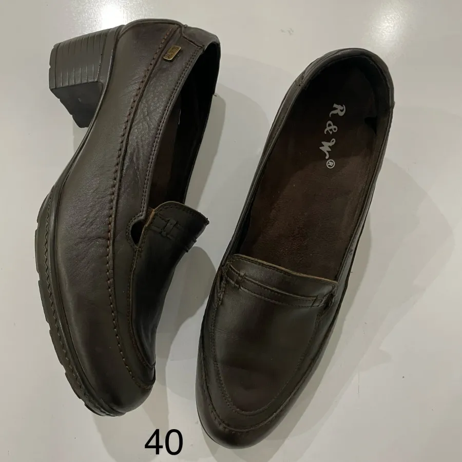 کفش چرم طبی r&w