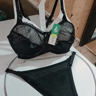 ست سوتین شورت فنردار