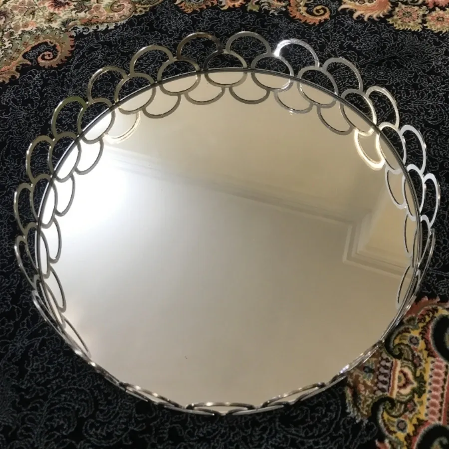 سینی آیینه ای دکوراتیو