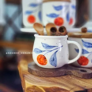 ماگ دستساز و نقاشی دست