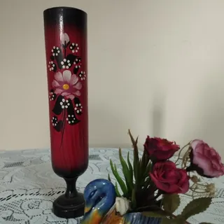 گلدان چوبی