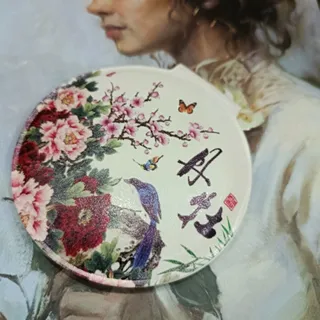 آینه جیبی  چرمی