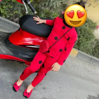 لباس دختر کفشدوزکی