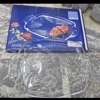 سینی شیشه ایی