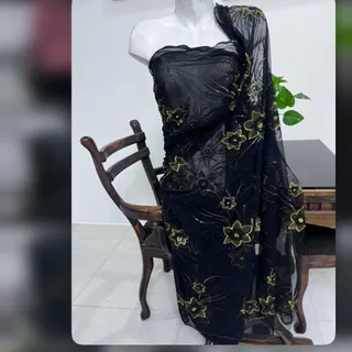 پارچه تور پولکدوزی