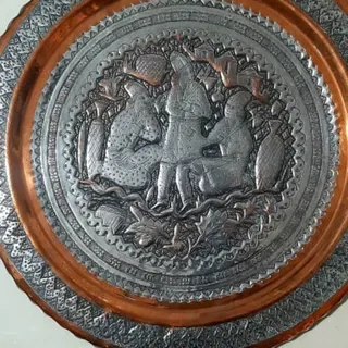 سینی مسی دکوری