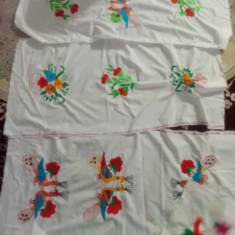 رو بالشی خام