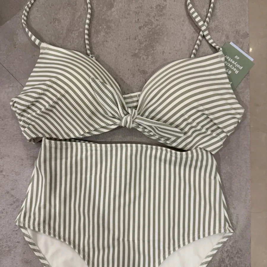 مایو پاستلی راه راه H&M