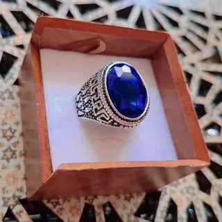 انگشتر کلاسیک مجلسی توپاز