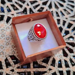 انگشتر کلاسیک مجلسی یاقوت