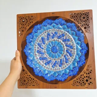 تابلو قلم‌زنی مسی