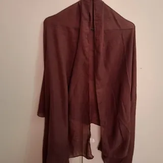 شال حریر ساده خنک تابستان