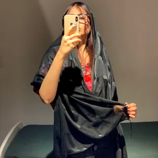 شال مشکی حراج