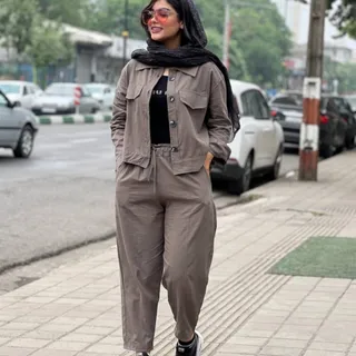 کراپ کت  و شلوار