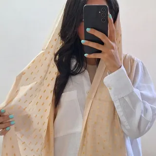 شال خال دار هندی