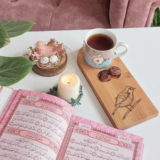 زیر لیوانی چوبی