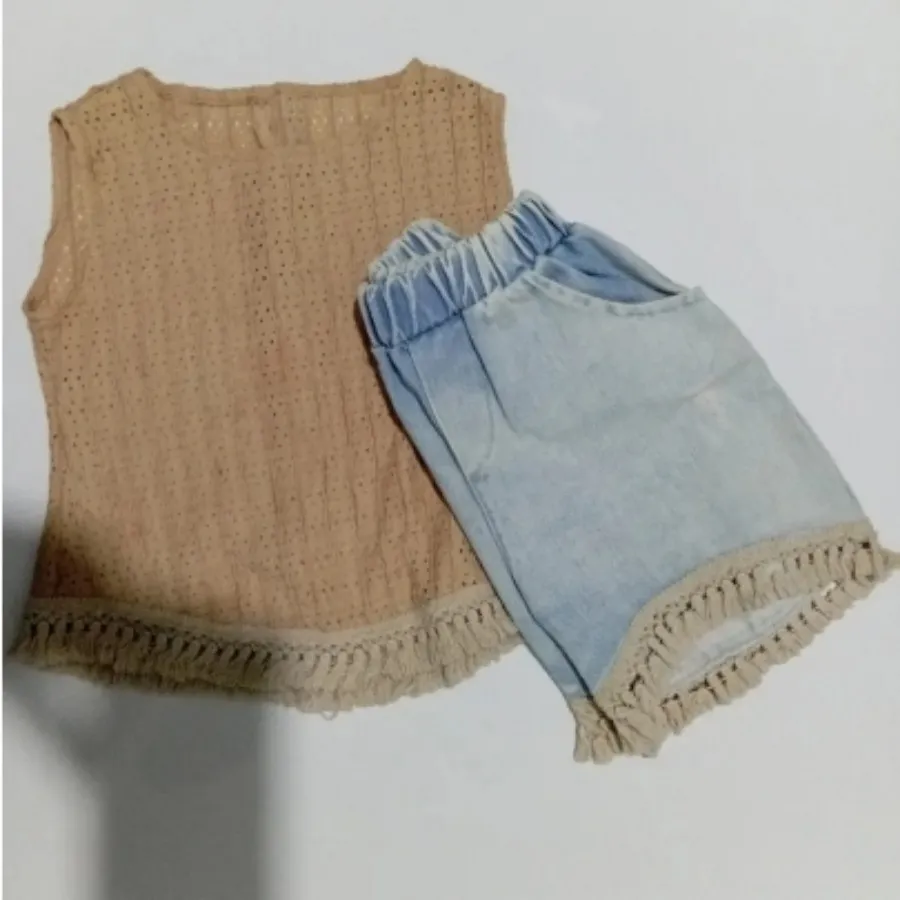 تاپ شلوارک دخترانه