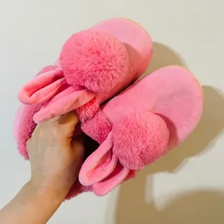 پاپوش خرگوشی صورتی