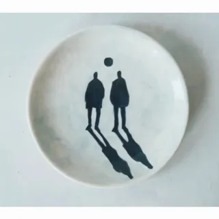بشقاب سرامیکی دستساز