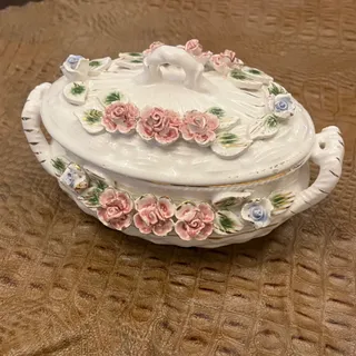 ظرف شکلات خوری آنتیک