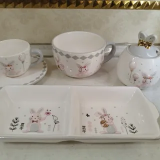 ظروف انگلیش هوم خرگوشی
