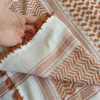 شال قواره دار طرح چفیه