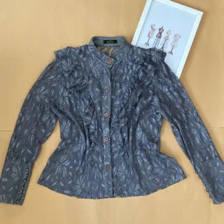 شومیز مجلسی گیپور زنانه