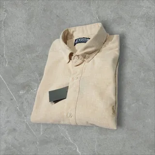 پیراهن کرم برند polo