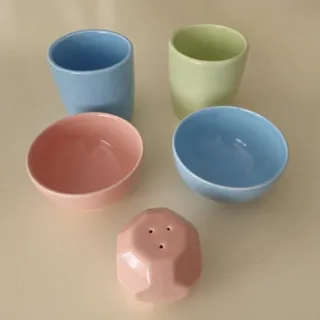 لیوان و پیاله و نمکدون