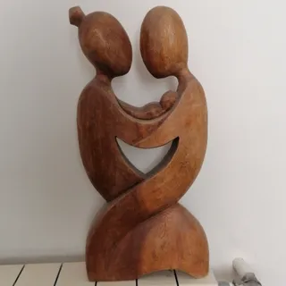 مجسمه وارداتی چوبی