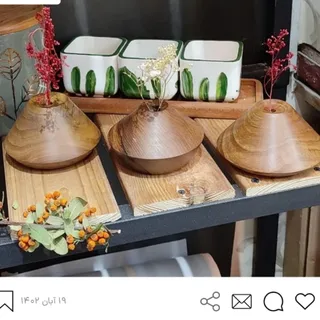 گلدون چوبی