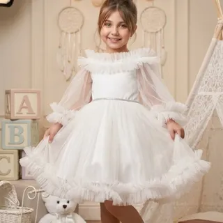 پیراهن پرنسسی بچگانه