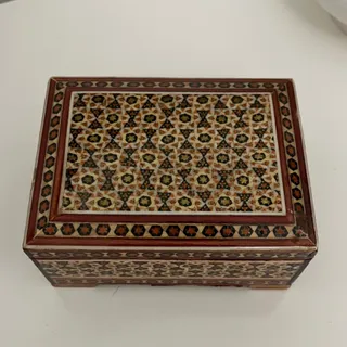 جعبه جواهر قلمه کاری