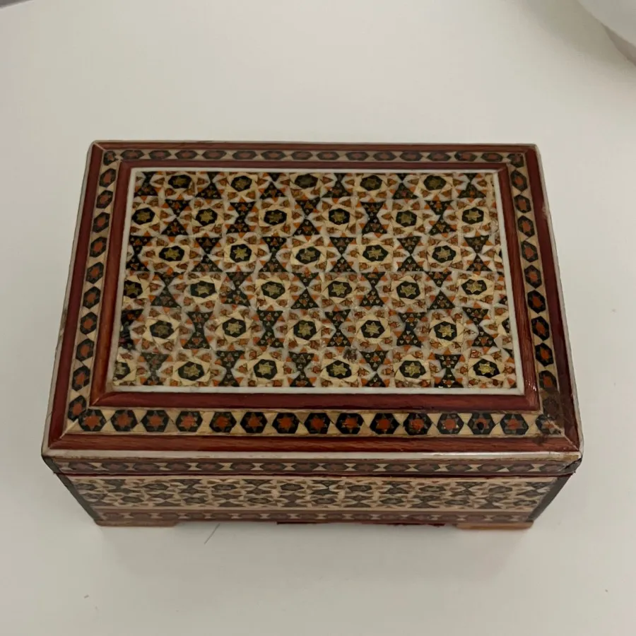جعبه جواهر قلمه کاری