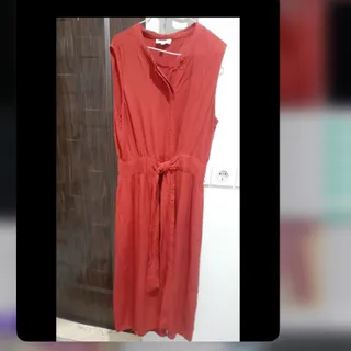 پیراهن ساحلی نخی