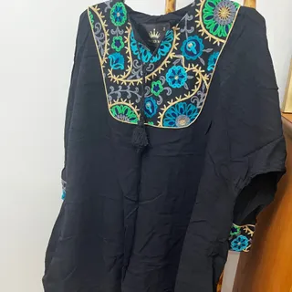 پیراهن بلند با خرج کار