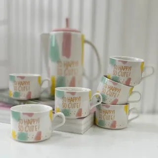 ست قوری و فنجان فانتزی