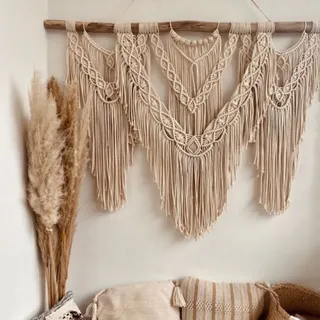 دیوارکوب مکرومه مدل آنا
