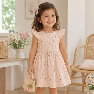 پیراهن وارداتی دخترانه