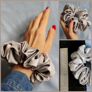 کش مو اسکرانچی ساتن