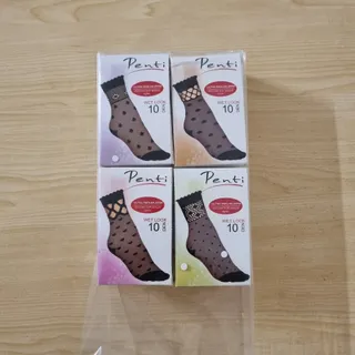 4 جفت جوراب شیشه ای