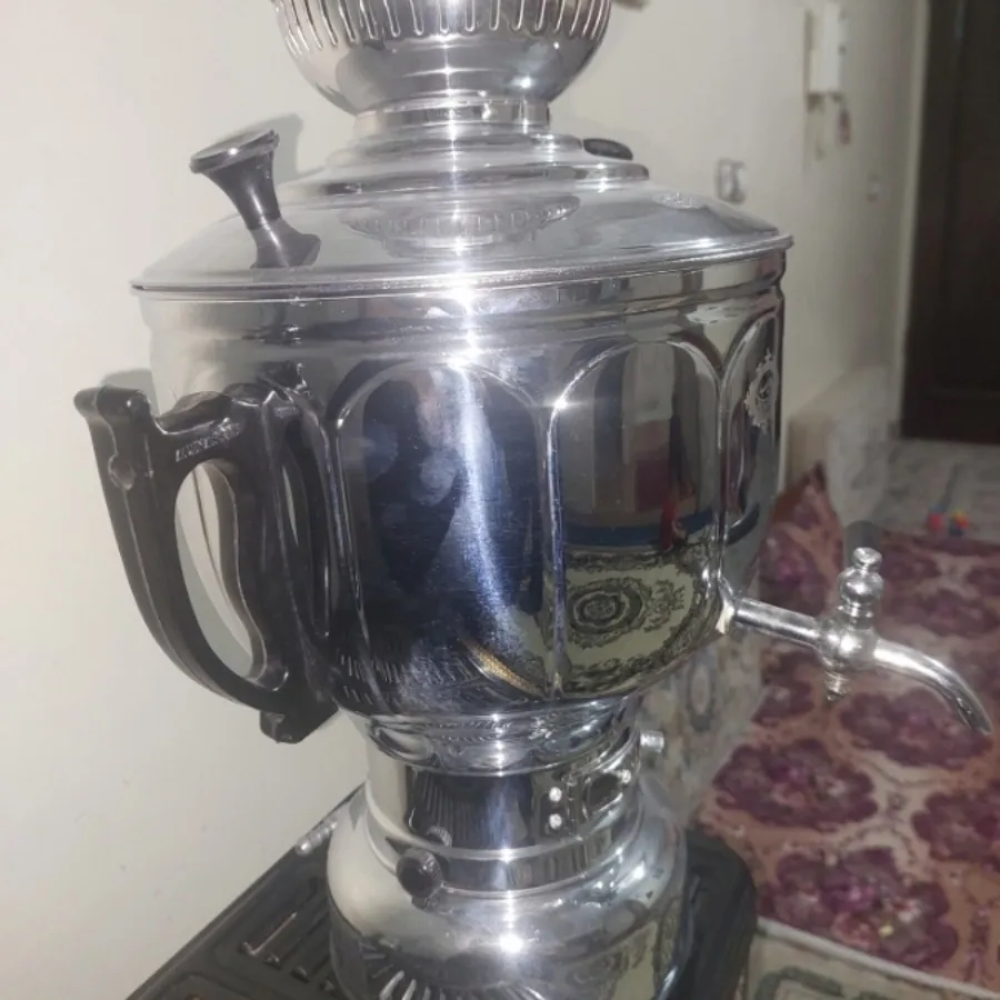 سماور تمام برنجی عالی نصب