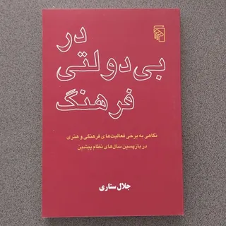 در بی‌دولتی فرهنگ