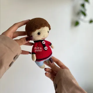 عروسک دستبافت