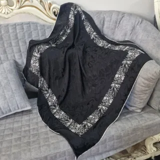 روسری مشکی مجلسی