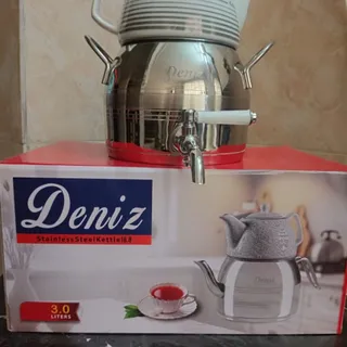 ست کتری قوری استیل